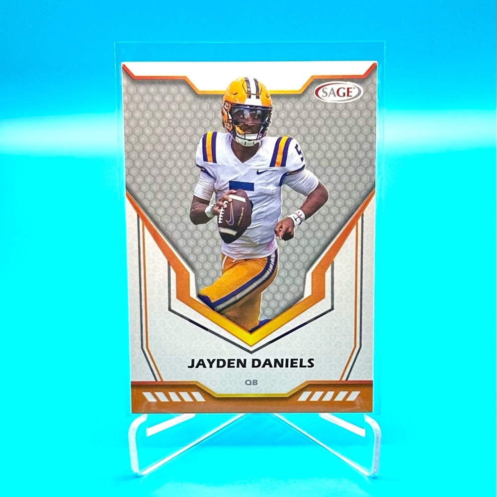 2024 SAGE🔥Jayden Daniels🔥Silver Rookie! 🤩 #16